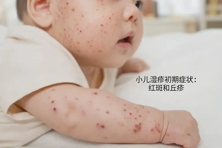 小儿小腿上容易起湿疹可以治好吗(图4)