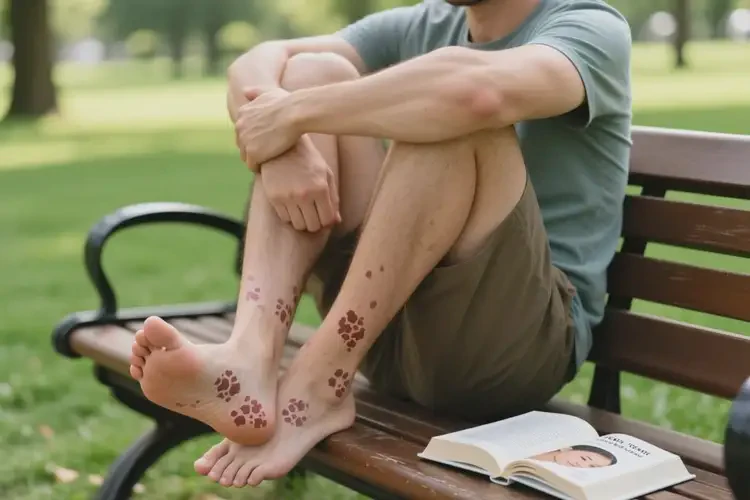 男生脚上有湿疹可以治好吗(图1)