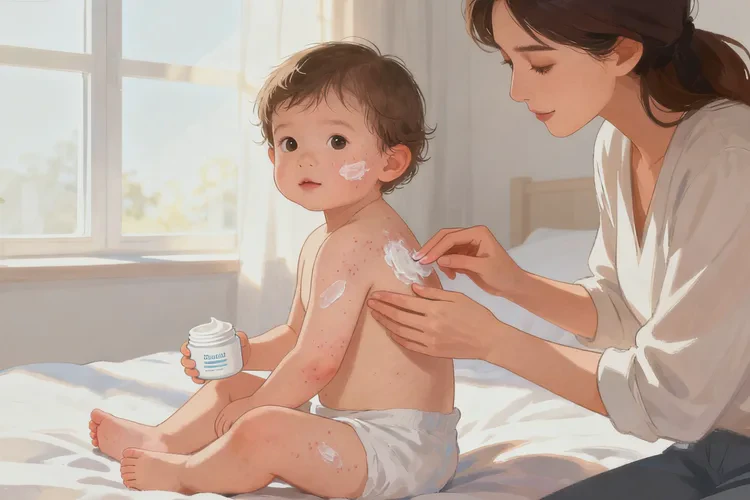 少儿全身出湿疹可以治愈吗(图1)