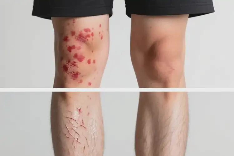 男生大腿容易长湿疹可以治好吗(图2)