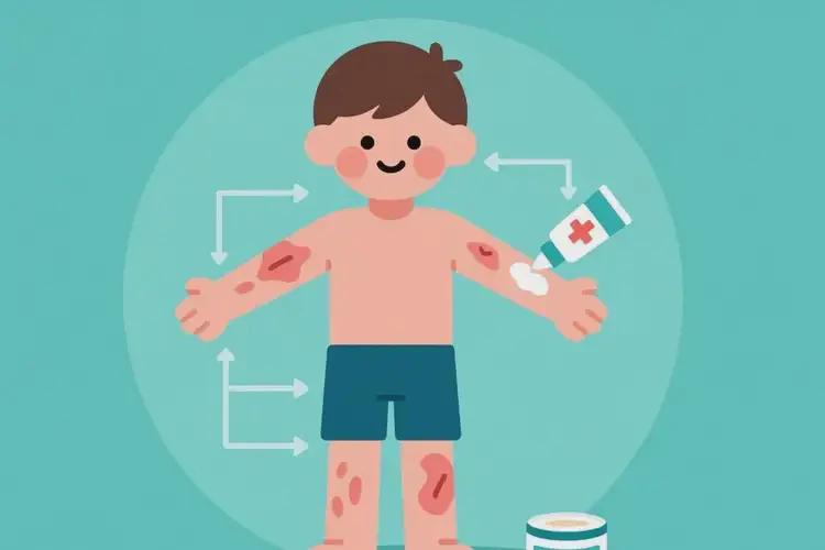 男生四肢出湿疹可以治好吗(图2)