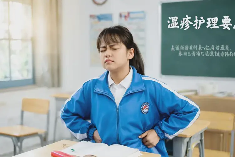 中学生屁股起湿疹可不可以根治(图1)