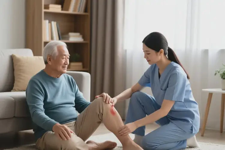 老人大腿上长湿疹可以治好吗(图1)
