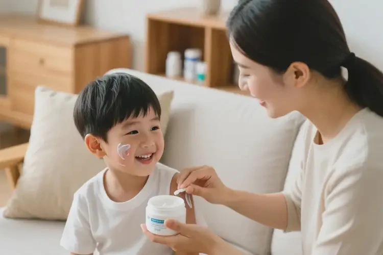 孩子大腿上出湿疹可以治好吗(图4)
