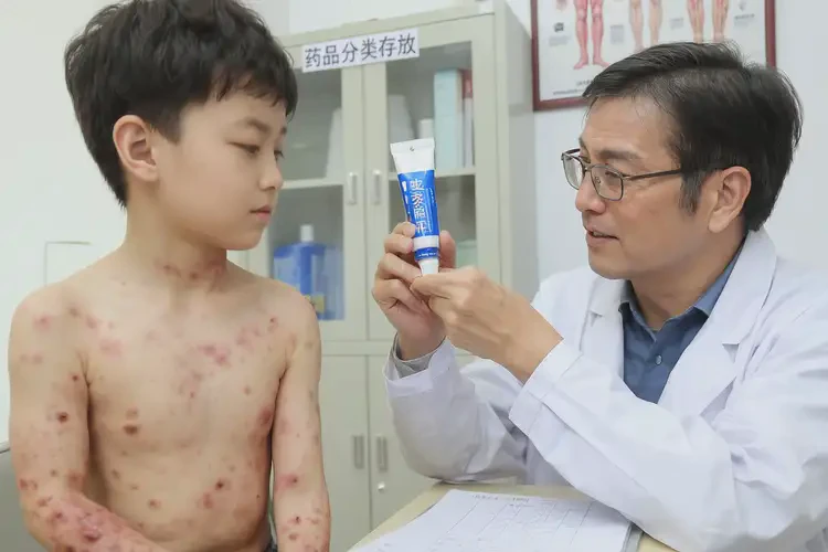 小孩脖子偶尔起湿疹能彻底自愈吗(图1)