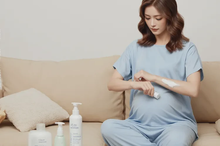 孕妇手臂长湿疹可以治愈吗(图1)