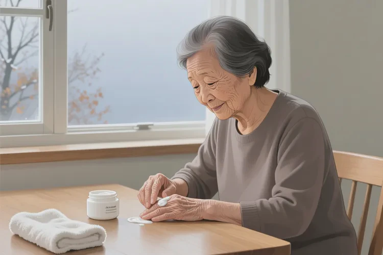 老年人手上偶尔起湿疹能靠自己自愈吗(图1)