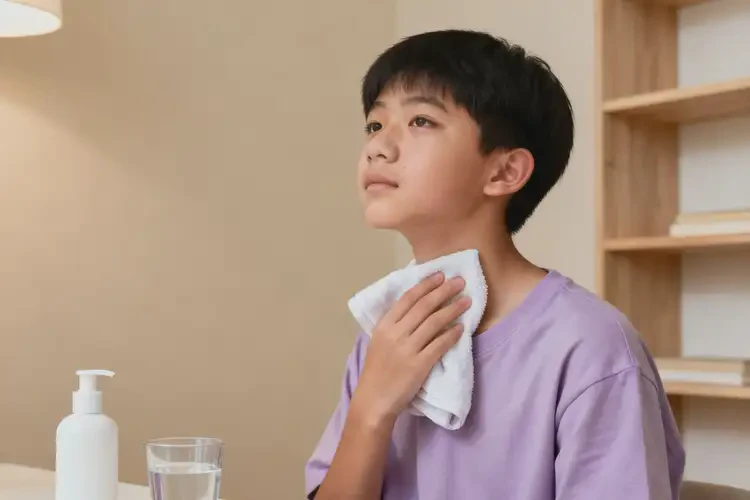 中学生脖子上经常起湿疹可以治好吗(图2)