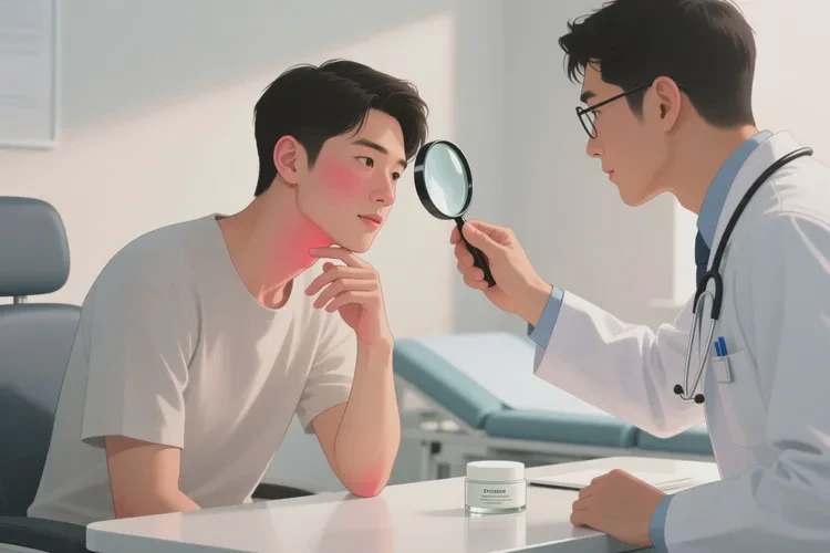 男人脸上容易起湿疹能靠自己自愈吗(图1)