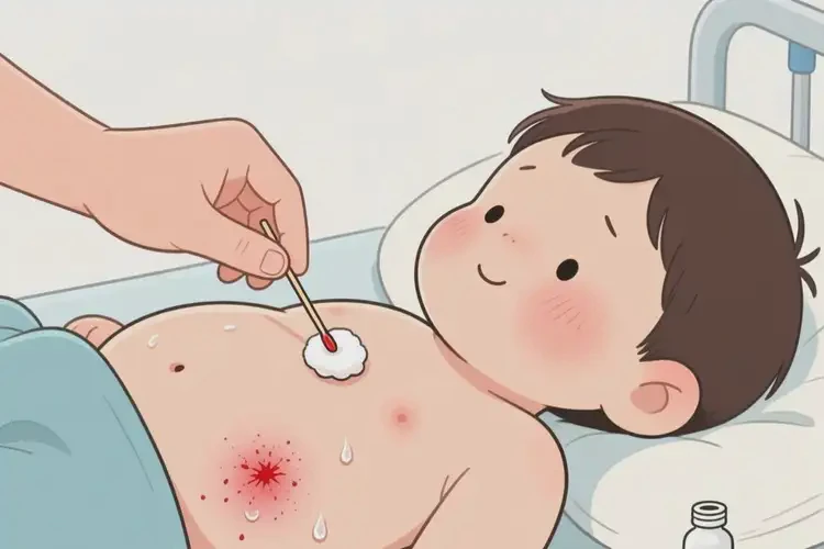 小孩肚子上经常起湿疹可以治好吗(图3)
