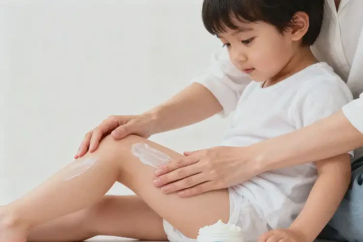 孩子大腿起湿疹可以治好吗(图2)