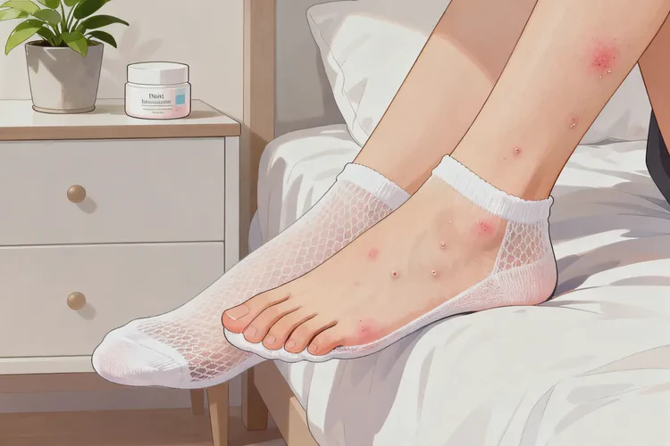 青年人脚上出现湿疹能靠自己自愈吗(图1)