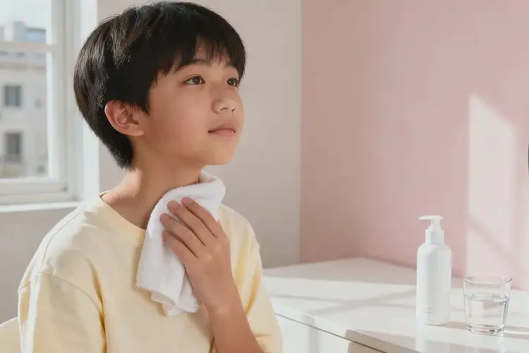 中学生脖子上经常起湿疹可以治好吗(图1)