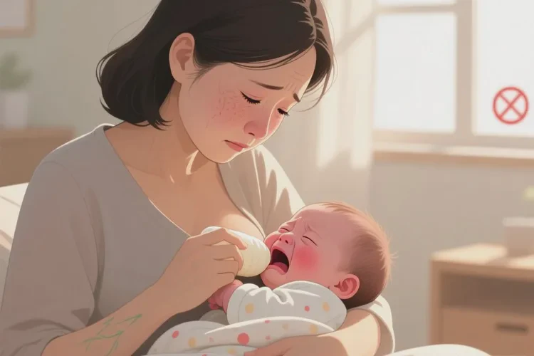 哺乳期妈妈屁股容易起湿疹能靠自己自愈吗(图1)