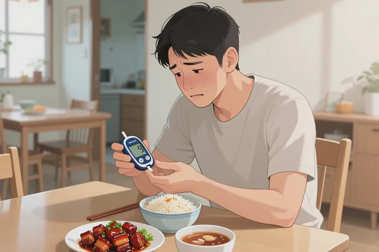 28岁中餐血糖17点4是怎么回事(图1)