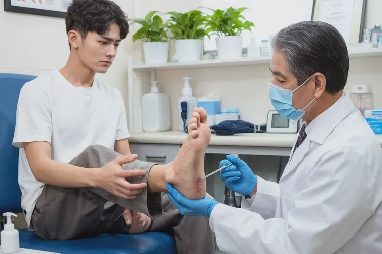 青年人脚上经常起湿疹能靠自己自愈吗(图2)