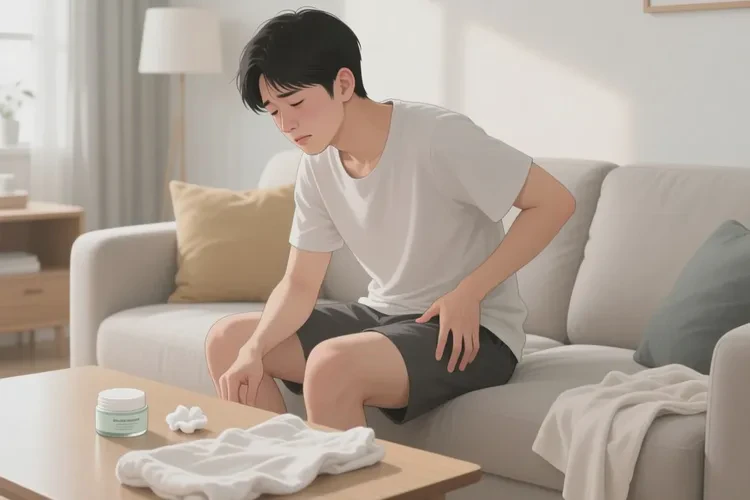 青年人肛周经常起湿疹能靠自己自愈吗(图1)