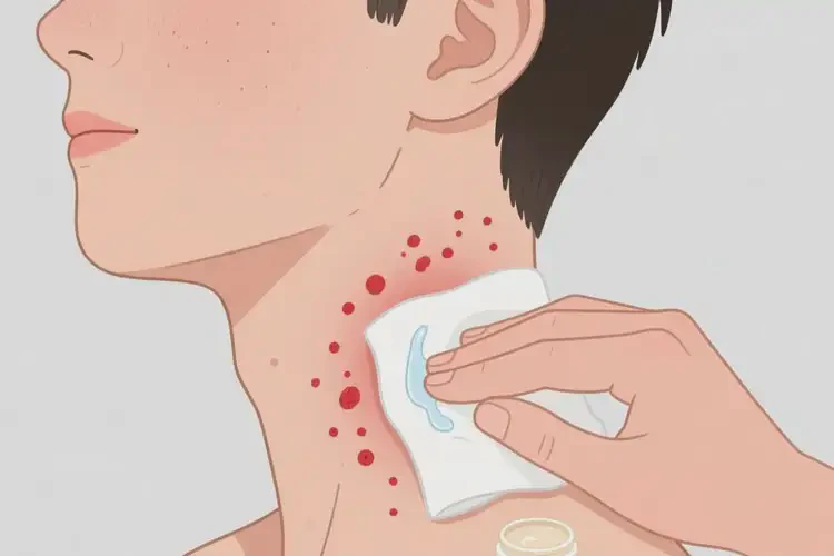 男生脖子上容易长湿疹可以治好吗(图2)