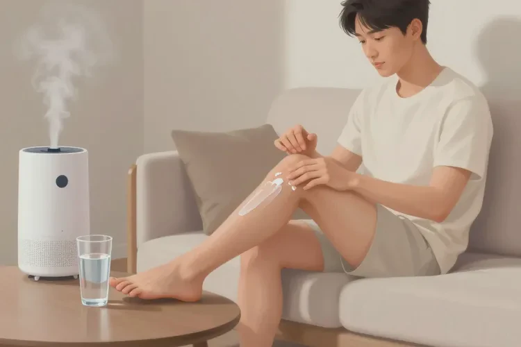 青年人小腿偶尔长湿疹能靠自己自愈吗(图4)
