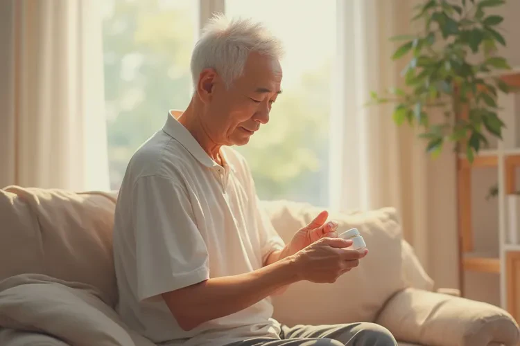 高龄老人手臂上偶尔起湿疹能靠自己自愈吗(图1)