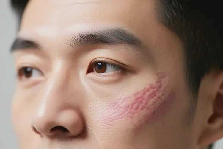 男性脸上长湿疹可以治好吗(图1)