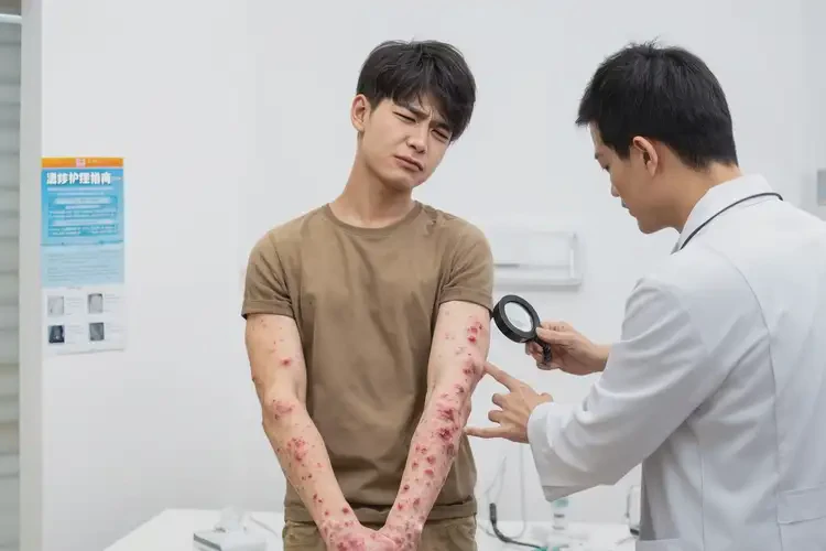 男生全身出现湿疹可以治好吗(图4)