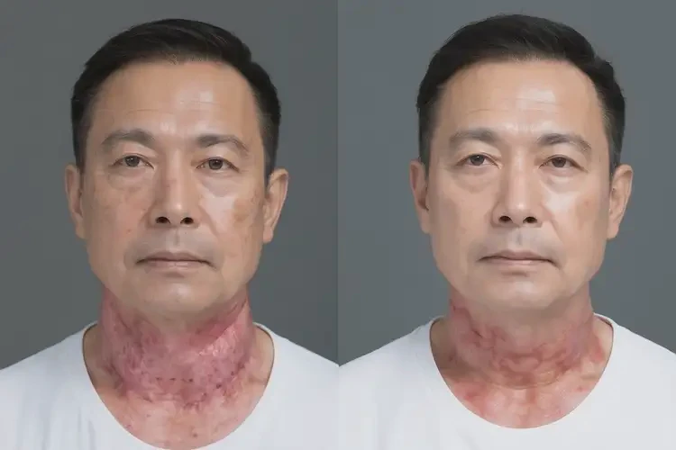 男生脖子出现湿疹可以治好吗(图1)