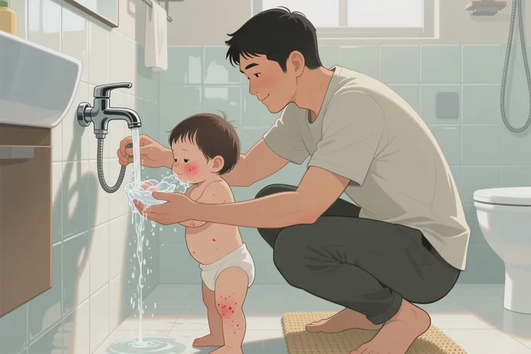 儿童面部长湿疹可以治愈吗(图2)