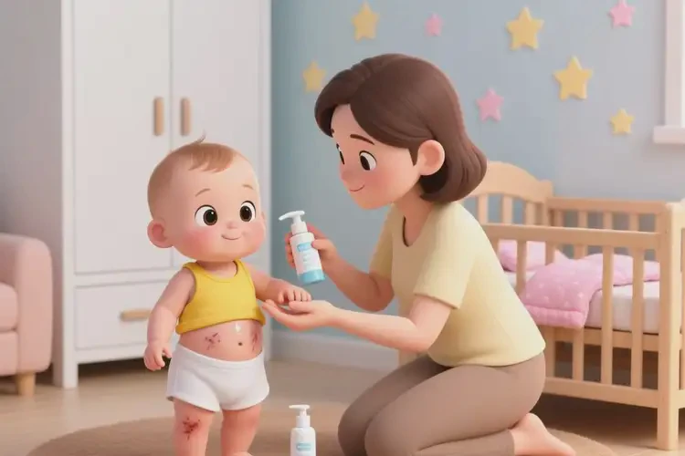 孩子肚子上容易长湿疹可以治好吗(图2)