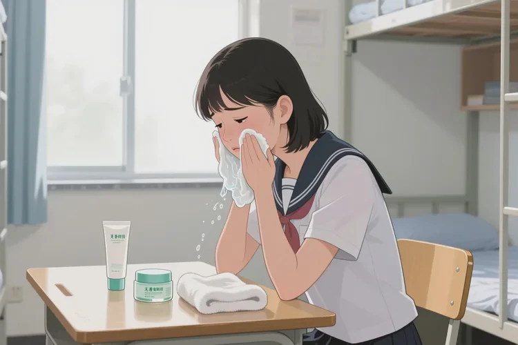 大学生面部长湿疹能靠自己自愈吗(图1)