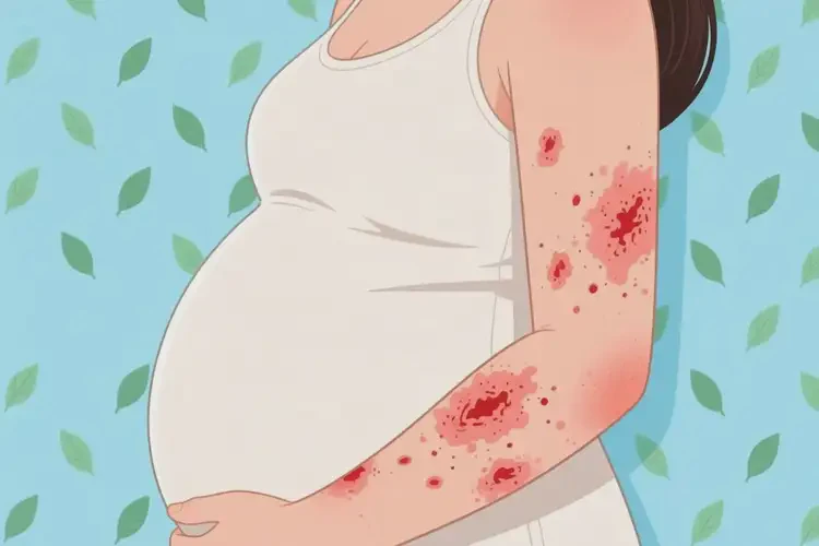 产妇手臂经常起湿疹可以治好吗(图4)