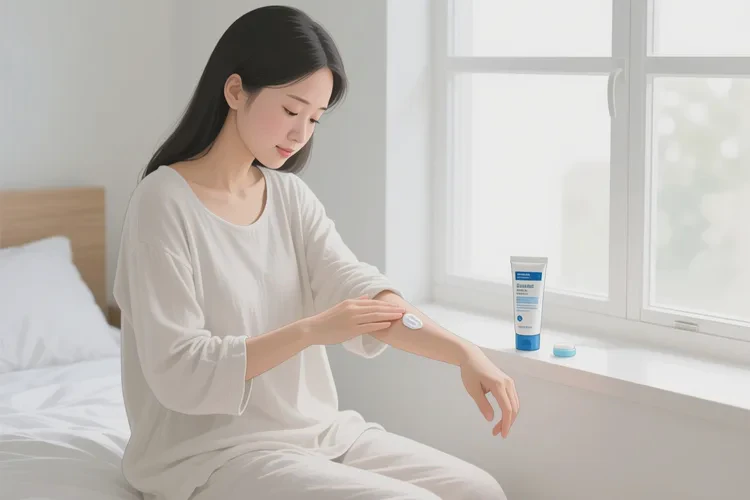 孕妇手臂起湿疹可以治愈吗(图1)