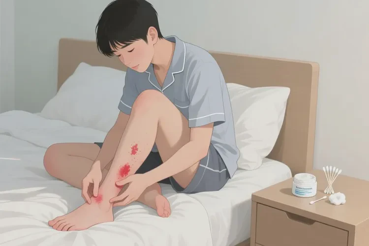 青年人小腿出湿疹能靠自己自愈吗(图1)