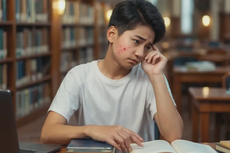 大学生面部出湿疹能靠自己自愈吗(图3)