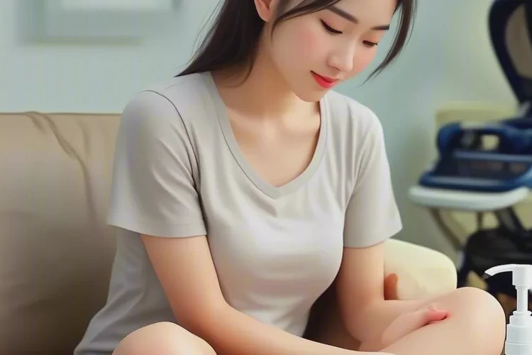 哺乳期妈妈大腿上出现湿疹能靠自己自愈吗(图1)