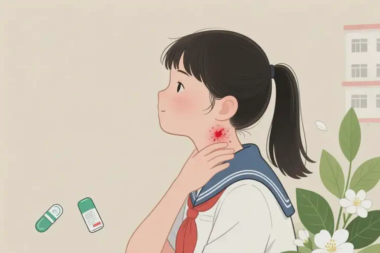 中学生脖子出现湿疹可不可以根治(图3)