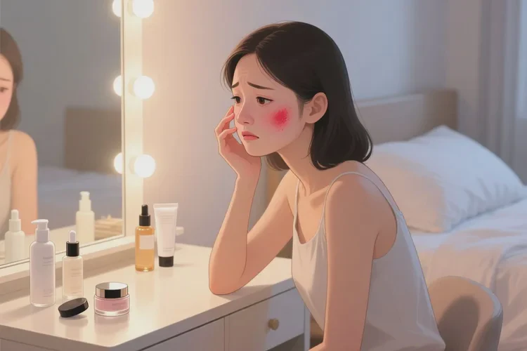 哺乳期妈妈面部偶尔起湿疹能靠自己自愈吗(图1)