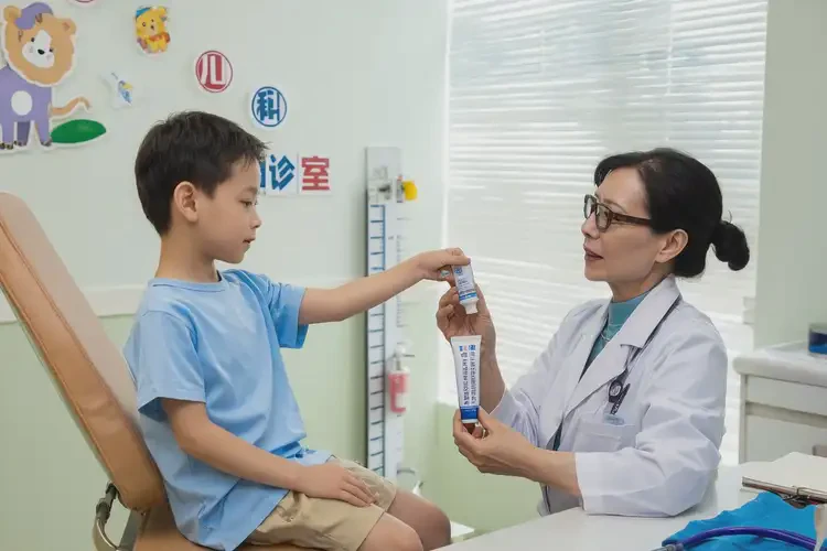 孩子身上出湿疹不管它会自己痊愈吗(图1)