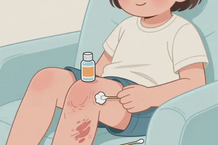 小孩大腿上出现湿疹可以治好吗(图3)
