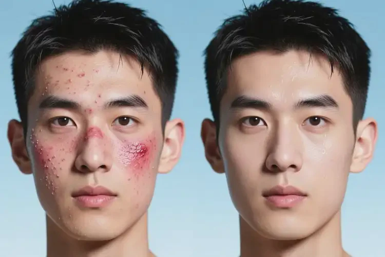 男生脸上经常起湿疹可以治好吗(图3)