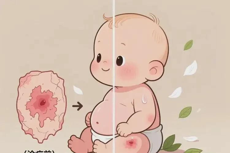 小儿肚子上经常起湿疹可以治好吗(图3)