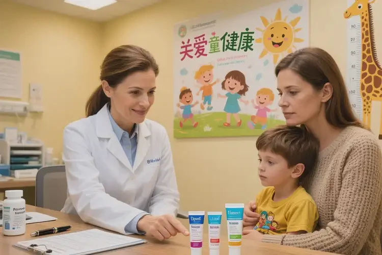 小孩大腿偶尔长湿疹可以治好吗(图2)