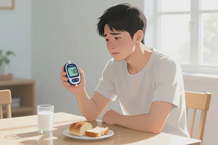 28岁早餐血糖19.3是怎么回事(图1)
