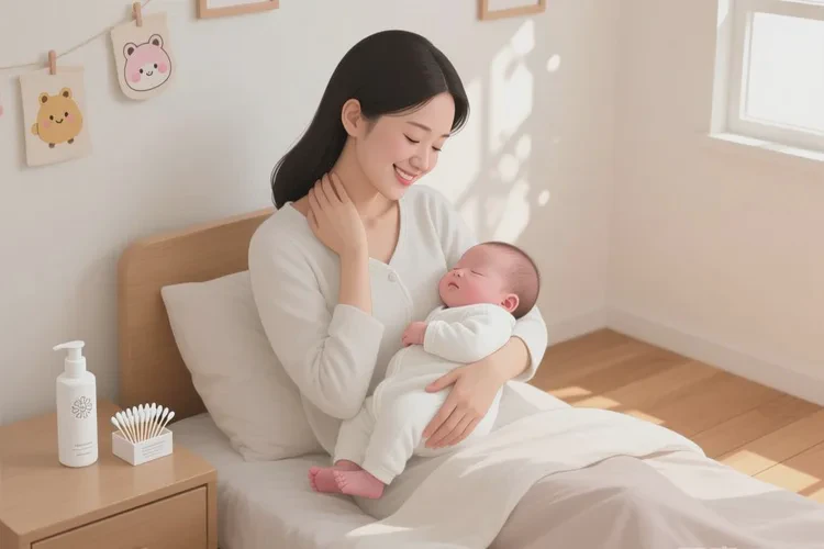 哺乳期妈妈脖子上出现湿疹能靠自己自愈吗(图3)
