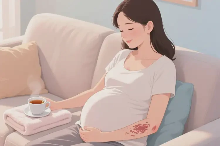 产妇手臂经常起湿疹可以治好吗(图2)