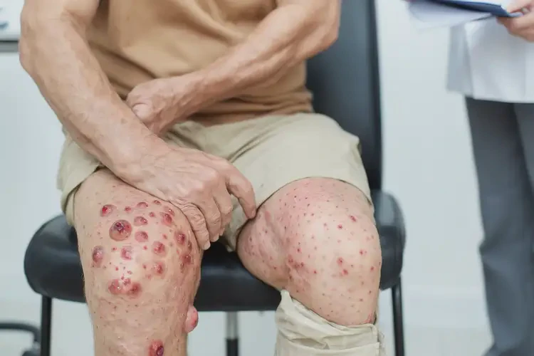 男生小腿经常起湿疹可以治好吗(图4)