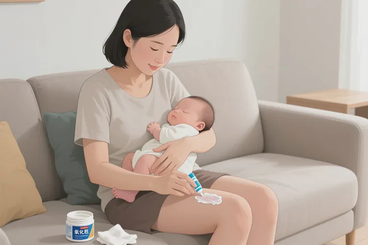 哺乳期妈妈大腿上起湿疹能靠自己自愈吗(图2)