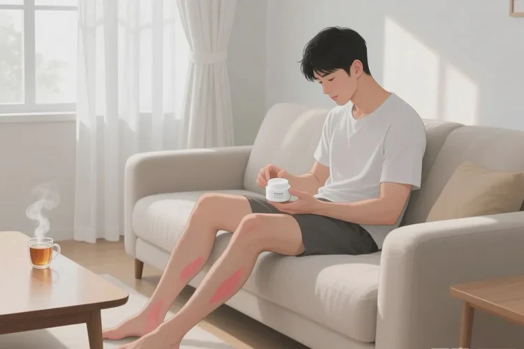 男人小腿上偶尔长湿疹能靠自己自愈吗(图4)