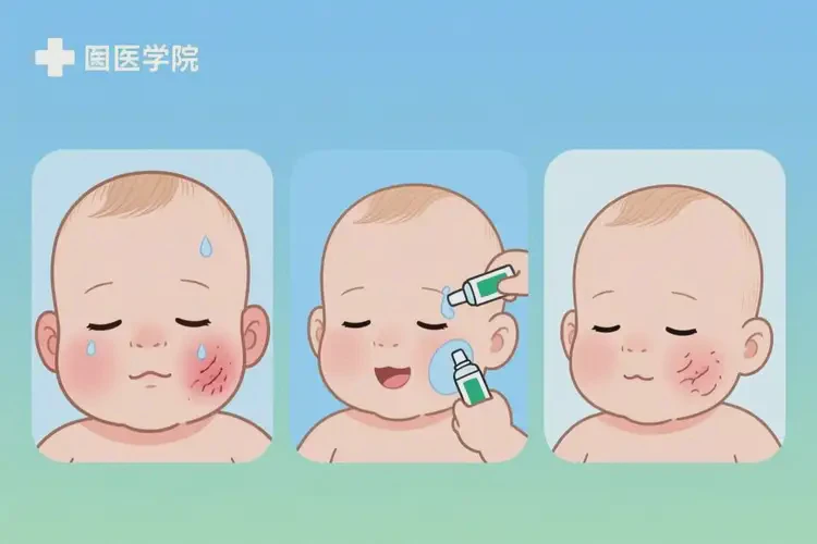 婴儿脸上出湿疹可以治好吗(图4)