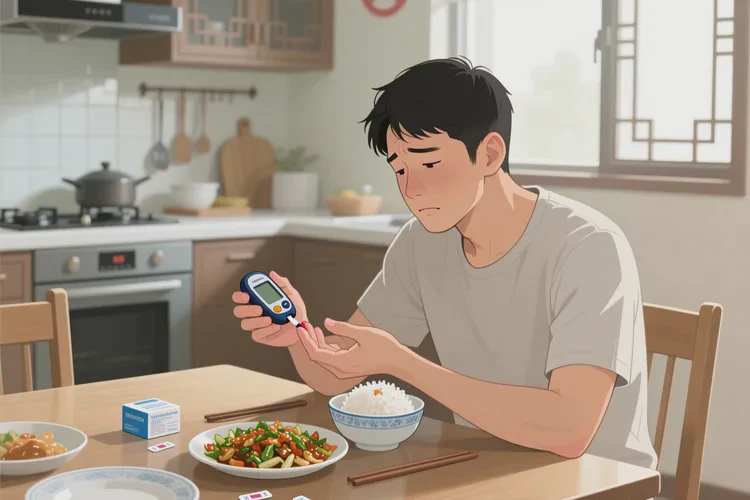 28岁中餐血糖15点4是怎么回事(图1)